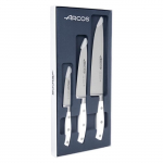 ARCOS Riviera Blanc &ndash; Coffret 3 Couteaux