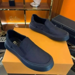 Moodsad Meeste L&otilde;uendkingad Must &Uuml;hev&auml;rvilised Meeste Vabaajajalatsid Hingavad Mugavad Slip-on Lamedad Kerged Mokassiinid Chaussure Hommes 39 must