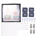 Beebitrepi aiav&otilde;rk Banister trepiv&otilde;rk lemmiklooma jaoks V&otilde;rgusilm, lapsekindel beebiuksed