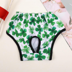 Kutsikapildiga armsad koerte h&uuml;gieenip&uuml;ksid Triangle physiological pants-20, L