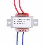 10 W AC220V kuni AC24V &uuml;he pingega 2-liiniline v&auml;ljund vahelduvvoolu toiteallikas v&auml;ike trafo 130 mm sisend v&auml;ljundkaabel