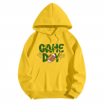 Pusad teismelistele t&uuml;drukutele pikkade varrukatega kirjatr&uuml;kiga vabaaja graafilised kapuutsid, n&ouml;&ouml;riga pullover Armas &uuml;lisuur kapuuts L must