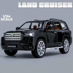 Uus 1:24 Toyota LAND CRUISER LC300 Prado linnamaastur sulamist automudel survevalu metallist m&auml;nguasi maastikus&otilde;idukid automudeli simulatsioon lastele kingitus