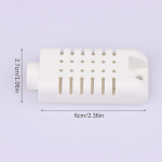 M&uuml;&uuml;k Mini plastikust temperatuuri niiskusanduri korpus Korpus Plastikust instrumendi korpused 6X27Mm