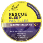 Bach, Rescue Sleep&reg; Tabletid, Musts&otilde;star, 35 Tabletti, 1,7 oz (50 g)