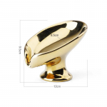 Seebialus, seebihoidik, isekuivav lehekuju, keraamiline &auml;ravool valamu vannitoak&ouml;&ouml;gi jaoks, kergesti puhastatav, hoiab kuivana, kuldne ja h&otilde;bedane