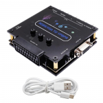 RGBS VGA SCART to YPBPR Komponentmuundur SCART VGA Komposiitport /Sfc Retrom&auml;ngukonsoolidele