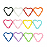 12 tk. S&uuml;damekujuline karabiin, vastupidav sulamist v&otilde;tmehoidja klamber vedrukonks seljakott veepudel rippuv pannal &otilde;ues telkimistarvikud