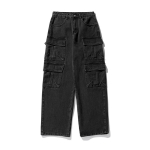 Taskup&uuml;kstega Meeste S&uuml;gisene Vintage L&otilde;tvad Denim P&uuml;ksid M must