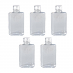 5/10 tk 80 ml t&uuml;hja pudeliga l&auml;bipaistev lemmikloom alumiiniumist keeratava korgi ja pistikuga kosmeetikakonteiner reisimiseks kaasaskantav kreemjas vedelik l&auml;bipaistva toruga 5PCS