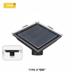 Ruudukujuline N&auml;htamatu Roostevabast Terasest P&otilde;randak&uuml;na Deodorant Pr&uuml;gifilter &Auml;ravool Du&scaron;ip&otilde;randa &Auml;ravool Vee Filter Vannitoa Tarvikud