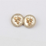 5tk Creative Bee N&ouml;&ouml;bid 18/23mm Kolmem&otilde;&otilde;tmelised metallist Mesilased Kaunid varren&ouml;&ouml;bid R&otilde;ivad Aksessuaarid 18mm