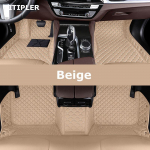 TITIPLER Kohandatud autovaibad Porsche Panamera 2009-2025 Aastateks Autovaibad Jalatoed Coche Tarvikud 2017-2023 beež