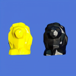 2tk Euroopa stiilis INS armsas stiilis hulknurkne sektsioon kolmem&otilde;&otilde;tmeline elevant l&otilde;vi looma geomeetriline kaunistus vaik k&uuml;lmkapi kleebis A