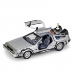 WELLY 1/24 Tagasi tulevikku Ajamasin Valatud Sulamist Mudelauto DMC-12 Delorean Metallist M&auml;nguauto Kingitus Kollektsioonimudel