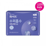Valige &uuml;ks kolmest valgest &uuml;liimavast h&uuml;gieenipatjast (keskmine / suur / &uuml;le&ouml;&ouml;) Super absorption medium size 18P