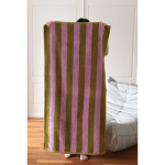 Triibuline Retrostiilis Puuvillane R&auml;tik Kammitud Puuvilla T&uuml;&uuml;p A Lihtne Kammitud Puuvillane R&auml;tik Vannituba Imav Vannir&auml;tik 70x140 cm&1pc blue