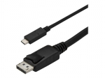 USB Type-C to DisplayPort adapterkaabel - STARTECH.COM - 1 m - 4K - 60 Hz - Must