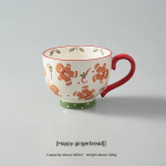 480 ml j&otilde;ulukohvitopsid Piparkoogimehike keraamilised kruusid Hommikukruus Piimakruusid Mikrolaineahjus kuumutatud kaerahelbeveetopsid Kingitustassid 401-500ml