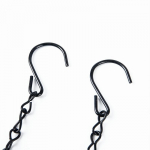Mustad rippuvad ketid Lillepotid Lindude toitjad Kaunistused Aiataimede riidepuud