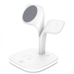 4 in 1 Multifunction Magnetic Wireless Charger For Smartphone Wireless Charging Stand For airpods iwatch LED night light must