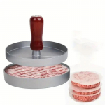 Majapidamistoiduvorm K&ouml;&ouml;gividinad &Uuml;mmargune hamburgerivorm BBQ Hamburgeriliha Veiselihapirukas Burger Lihapress alumiiniumsulam Majapidamine F h&otilde;be