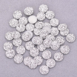 JUNAO 12mm 50 tk L&auml;ikiv H&otilde;bedane &Uuml;mmargune Rhinestone Applikatsioon Flatback Vaikust Gemmid Kristallkivi Kleebised &Otilde;mblemiseta Strass Kaunistamiseks h&otilde;be