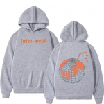Meeste ja naiste r&auml;ppar Juice Wrld kapuutsiga pusa Linna moodne pusa Populaarne hip-hop pusa Pikkade varrukatega t&auml;navar&otilde;ivad 5XL