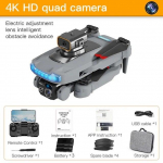 P15 droon 8K GPS kahe kaameraga professionaalne 5G takistuste v&auml;ltimise optiline voolu positsioneerimine harjadeta t&auml;iendatud RC Quadcopteri lennukim&auml;nguasi 4k single camera 3B hall