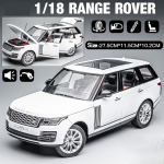 Uus suur 1:18 Land Rover Range Rover maastur maastikus&otilde;iduki sulamist mudel auto survevalatud staatiline kollektsioon heli ja valguse laste m&auml;nguasi poisile kingitus valge