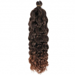 Juuksepikendused Heegeldatud punutised S&uuml;nteetilised Juuksed Afro Curl Hawaii Ombre Lokkis Blond Water Wave Pats Naistele 4Pcs/Lot-18inches