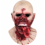 Halloweeni m&auml;da n&auml;gu Zombie Horror lateksmask Cosplay peakatted Kleit-rekvisiidid Halloweeni peoks