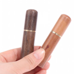 2 tk kaasaskantav hambaorki &auml;mber puidust hambaorki hoidja &auml;mber minikarbi n&otilde;ela &uuml;mbris