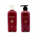 Parandab juukseid seestpoolt, lisab tugevust ja elastsust &ndash; &Scaron;ampooni ja palsami komplekt &ndash; Kamijiwa (600ml + 600g)
