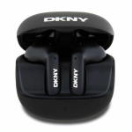 Dkny Bluetooth-k&otilde;rvaklapid Dktwst6Aehlkmustad/Black Tws Bt satiinviimistlusega