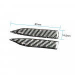 Carbon Fiber Rearview Mirror Anti-Rub Strips Protector Replacement For BWM E90 E60 F30 F34 F10 F20 x