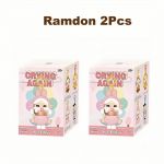 Nuttav beebi nutab j&auml;lle seeria pime karp vin&uuml;&uuml;l n&auml;oga nukk v&otilde;tmehoidjad ripats kaunistus m&uuml;steeriumikott pl&uuml;&uuml;sm&auml;nguasi s&uuml;nnip&auml;evakingitus random 2Pcs