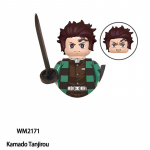 Demon Slayer Klotsid Kamado Tanjirou Klotsid Hashibira Inosuke M&auml;nguasjadele Kingitused Tegevusfiguurid Ehitusklotsid Lastele