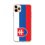 Coque iPhone &ndash; Slovaquie &ndash; Drapeau &ndash; Souple &ndash; Mitmev&auml;rviline &ndash; &Uuml;hilduv iPhone 11 Pro Max