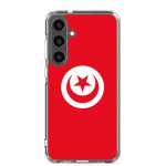 Coque T&eacute;l&eacute;phone &ndash; Samsung &ndash; Galaxy S24 Ultra &ndash; Drapeau Tunisie &ndash; Supp &ndash; Mitmev&auml;rviline