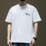 Raskekaaluline l&uuml;hikeste varrukatega meeste T-s&auml;rk Valmistatud puuvillast Populaarne uus trend Vaba poolpikkade varrukatega Meeste moem&auml;rk Meesteriided XL