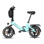 Bodywel T16 Pro 14&Prime; Kokkupandav Mini Elektrijalgratas 250W Mootor, 36V 7.8Ah Aku, Rakenduse Tugi sinine