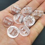 10 t&uuml;kki 20 mm plastkaartide alus unikaalne l&auml;bipaistev fikseeritud tugi paberist lauam&auml;ngukaartide jaoks 10pcs