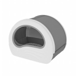 Kassiliivakast &uuml;legabariidiline t&auml;ielikult suletav sahtlit&uuml;&uuml;pi k&uuml;lgmised topeltuksed l&otilde;hnastav kassitualett piiri&uuml;lene hiiglaslik sahtliga kassiliivakast Sushi arched oversized drawer type cat litter box