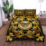 &Otilde;mblusteta kettidega barokkmustriga boheemlaslik voodipesukomplekt, v&auml;ike &uuml;heinimesevoodi, kaheinimesevoodi, queen-size voodipesu, king-size voodipesukomplekt 140x210cm