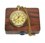 Antiikne Vintage Meres&otilde;idu Messingist Victoria London 1875 Taskukell koos Karbiga M aero