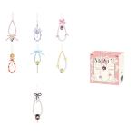 POP MART MOLLY igap&auml;evase v&auml;limuse kollektsiooni mobiiltelefoni riputusahelaga pimekarbi tooted, &uuml;ksik salap&auml;rane karp Single Mystery Box white
