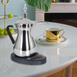 Arabic Electric Kettle Coffee Tea Warmer Automatic Shut Off Water Boiler Pour over for 600ml