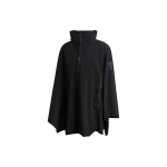 Adidas Myshelter Cape T&otilde;mblukuga Kapuutsiga Pon&scaron;o Jakk S&uuml;giseks Meeste &Uuml;ler&otilde;ivad Must FI0600 XS