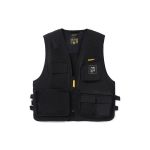 Li Ning X Chinatown Market Koost&ouml;&ouml; Kasulik Mitmetaskuline V&otilde;rkpaneelidega Vabaaja Vest Meestele Vestid Must AMDR057-1 M